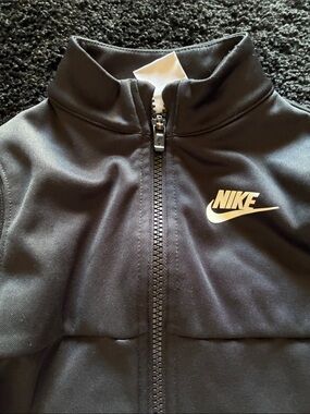 Nike Black Zip Up Jacket Toddler Size 3T
